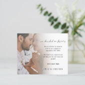 Budgetフォトスクリプト婚約の説明 (スタンド正面)