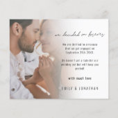 Budgetフォトスクリプト婚約の説明 (正面)