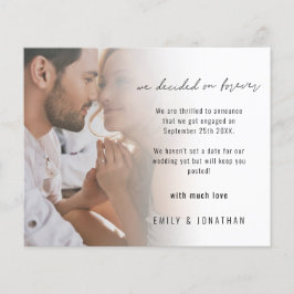 Budgetフォトスクリプト婚約の説明