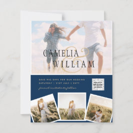 BUDGETフォト救結婚式招待状日QRコード