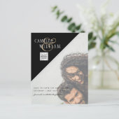 BUDGETフォト救結婚式招待状日QRコード (スタンド正面)