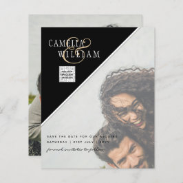 BUDGETフォト救結婚式招待状日QRコード