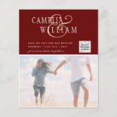 BUDGETフォト救結婚式招待状日QRコード (正面)