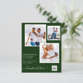 BUDGETフォト救結婚式招待状日QRコード (スタンド正面)