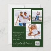 BUDGETフォト救結婚式招待状日QRコード (正面)