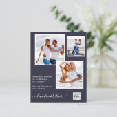 BUDGETフォト救結婚式招待状日QRコード (スタンド正面)