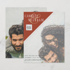 BUDGETフォト救結婚式招待状日QRコード