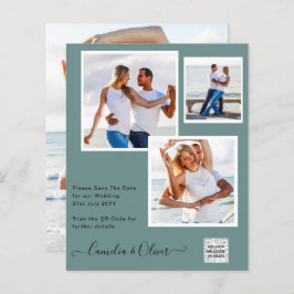 BUDGETフォト救結婚式招待状日QRコード