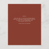 BUDGETフォト救結婚式招待状日QRコード チラシ (裏面)