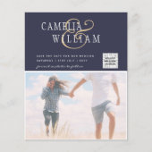 BUDGETフォト救結婚式招待状日QRコード チラシ (正面)