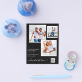 BUDGETフォト救結婚式招待状日QRコード チラシ (シングル)