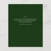 BUDGETフォト救結婚式招待状日QRコード チラシ (裏面)