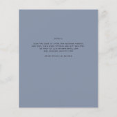 BUDGETフォト救結婚式招待状日QRコード チラシ (裏面)