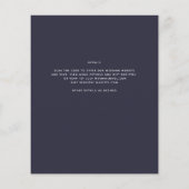 BUDGETフォト救結婚式招待状日QRコード チラシ (裏面)