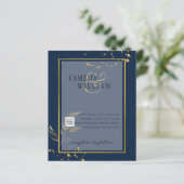 BUDGETフォト結婚式招待状日付の保存 (スタンド正面)