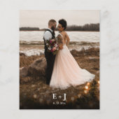 BUDGETフローラダスティブルーモノグラムQR写真結婚ズ (裏面)