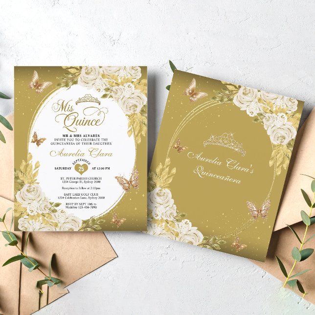 BUDGETフローラホワイト金ゴールドティアラミーキンセアニラ (クリエイターアップロード済み)