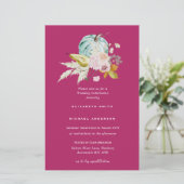 BUDGETブライダルシャワー招待状カスタムの色 (スタンド正面)