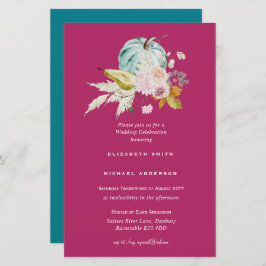 BUDGETブライダルシャワー招待状カスタムの色