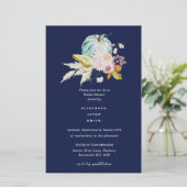 BUDGETブライダルシャワー招待状カスタムの色 (スタンド正面)