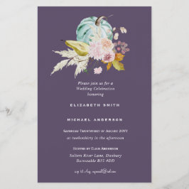 BUDGETブライダルシャワー招待状カスタムの色