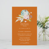 BUDGETブライダルシャワー招待状カスタムの色 (スタンド正面)