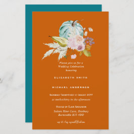 BUDGETブライダルシャワー招待状カスタムの色