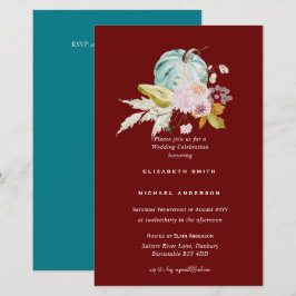 BUDGETブライダルシャワー招待状カスタムの色