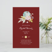 BUDGETブライダルシャワー招待状カスタムの色 (スタンド正面)