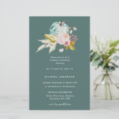 BUDGETブライダルシャワー招待状カスタムの色 (スタンド正面)