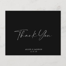 BUDGETブラックサンキューカード チラシ