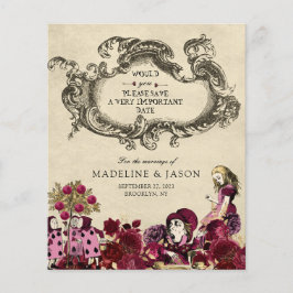 BUDGETブルゴーニュ金ゴールドアリス結婚in Wonderland