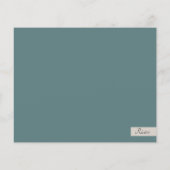 BUDGETホリディジョイフォトカパーソナライズされたード (裏面)