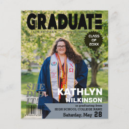 BUDGETマガジンスタイルモダンフォトグラード招待状 チラシ