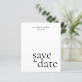 BUDGETミニマモダンリスト日付を保存結婚する (スタンド正面)