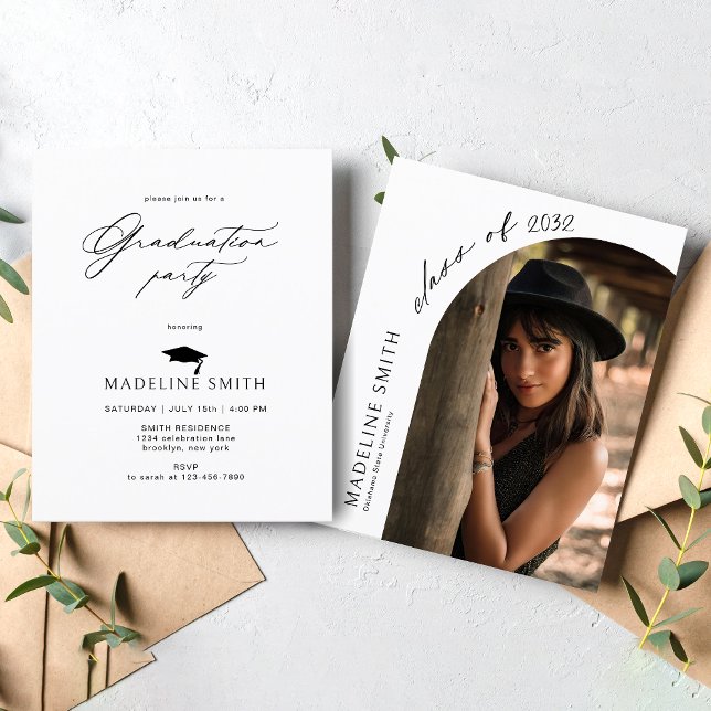 BUDGETミニマリストアーチフォトハットタッセル卒業 (クリエイターアップロード済み)