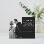 BUDGETミニマリスト写真カスタムウェディングありがとう (スタンド正面)