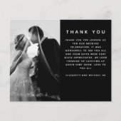 BUDGETミニマリスト写真カスタムウェディングありがとう (正面)