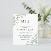 BUDGETミニマルはっきりした主義緑モノグラム結婚ズ (スタンド正面)