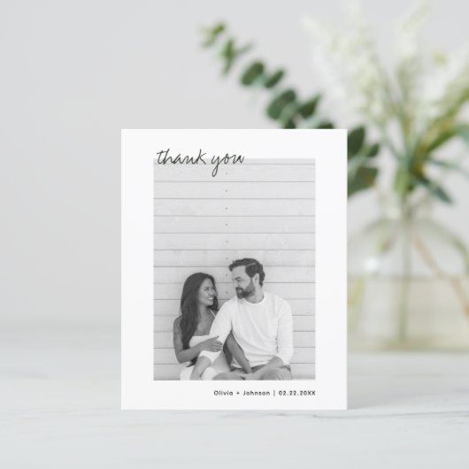 BUDGETミニマル写真手描きブーケ結婚ーズ (スタンド正面)