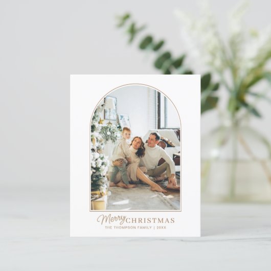 BUDGETミニマル素朴リストアーチフォトクリスマス (スタンド正面)