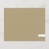 BUDGETメリークリスマスジョイフォトカード (裏面)