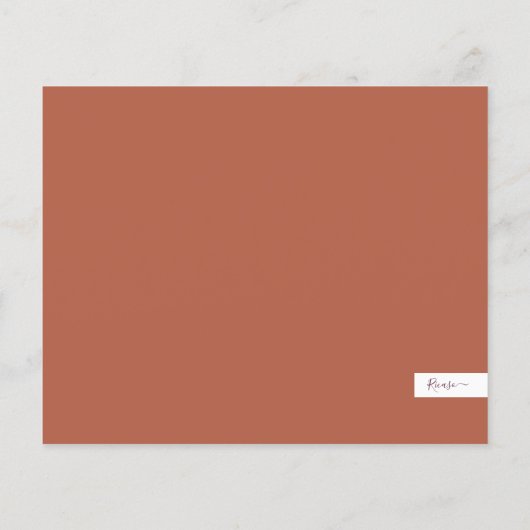 BUDGETメリークリスマスジョイリースフォトカード (裏面)