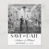 BUDGETモダンアールデコ写真の保存日付 (正面)