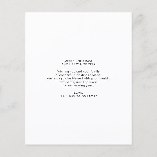 BUDGETモダン Brush Script 4 Photo Happy Newyear (裏面)