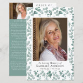 BUDGETユーカリ写真追悼事業 (正面/裏面)