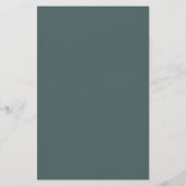 BUDGETユーカリ結婚のメニュー (裏面)