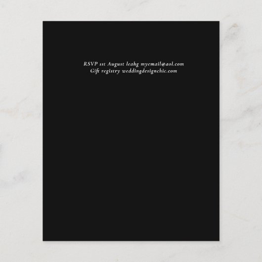 BUDGETユーカリ結婚ーの (裏面)