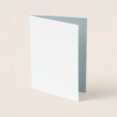 BUDGETライトセージ緑のモノクローム結婚ズ 箔カード (正面)