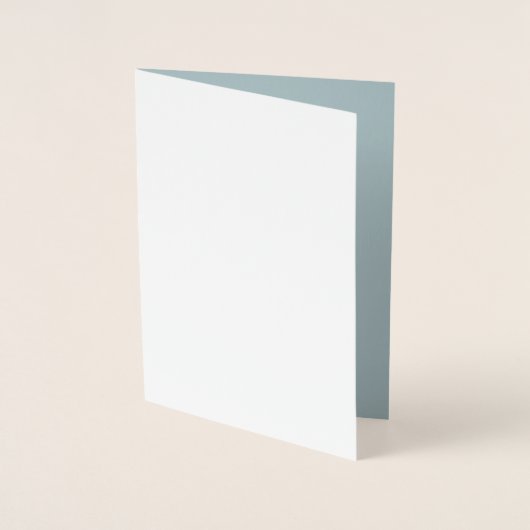 BUDGETライトセージ緑のモノクローム結婚ズ 箔カード (正面)